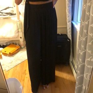 Zara flowy wide leg pants